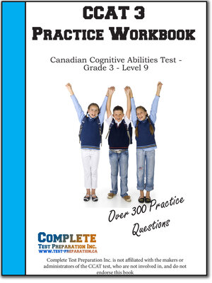 cover image of CCAT Grade 3 Practice Workbook